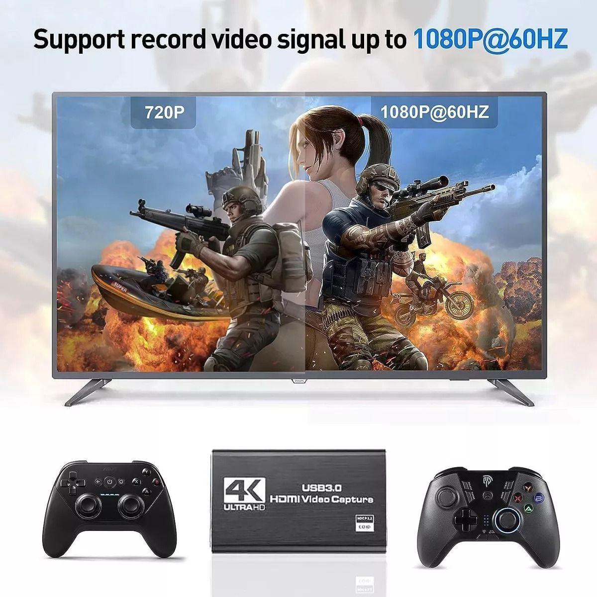 Tarjeta De Captura De Audio Video 4K HD 60HZ 1080P USB-3