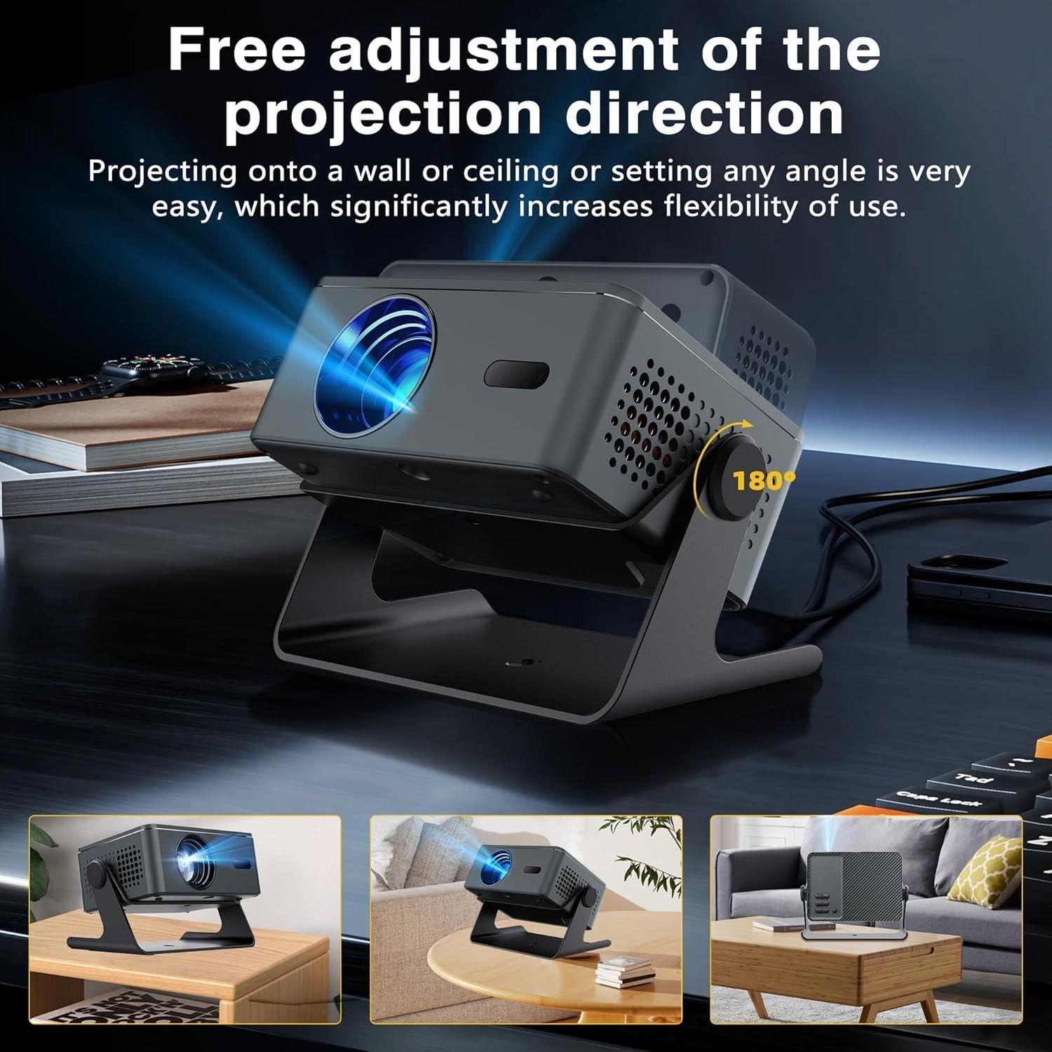 Proyector A32C 300 ANSI 1080P USB HDMI WIFI-4