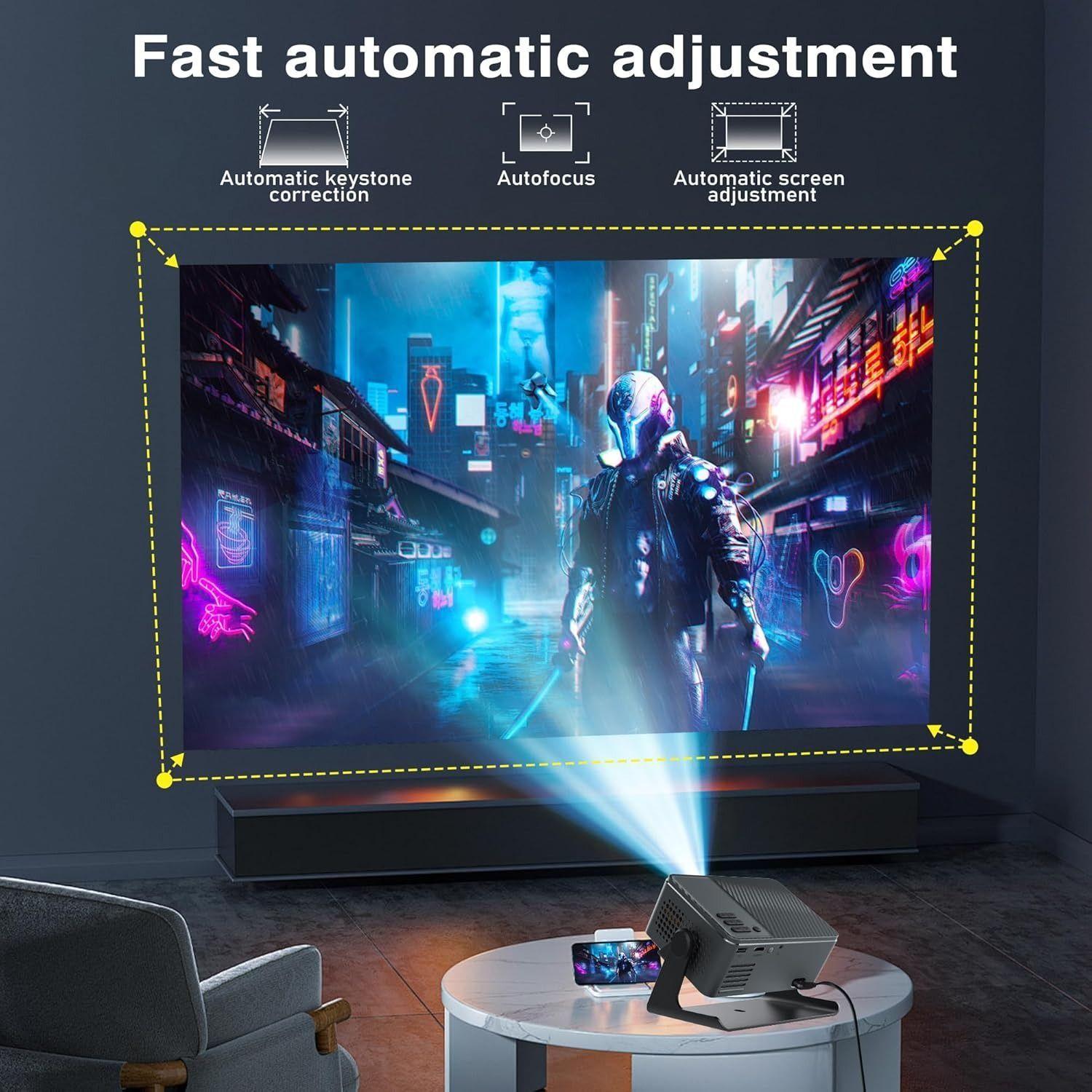 Proyector A32C 300 ANSI 1080P USB HDMI WIFI-5