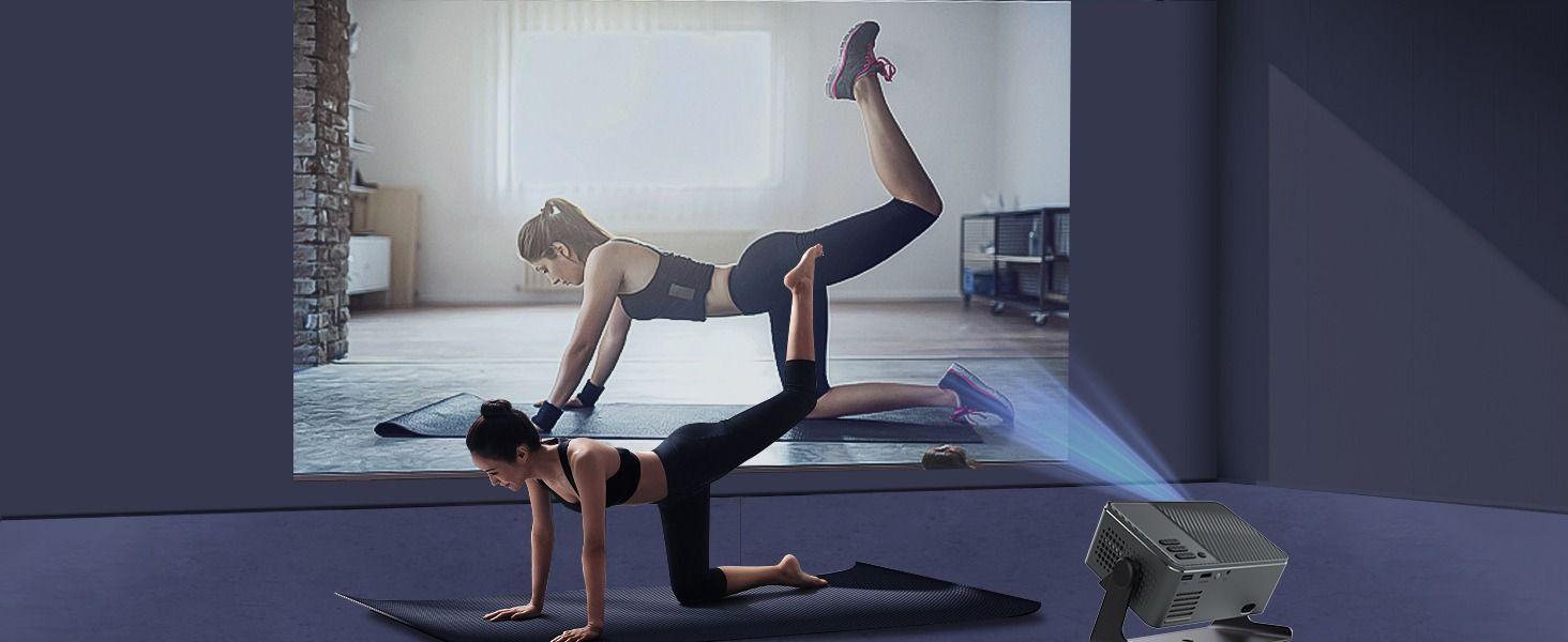 Proyector A32C 300 ANSI 1080P USB HDMI WIFI-6