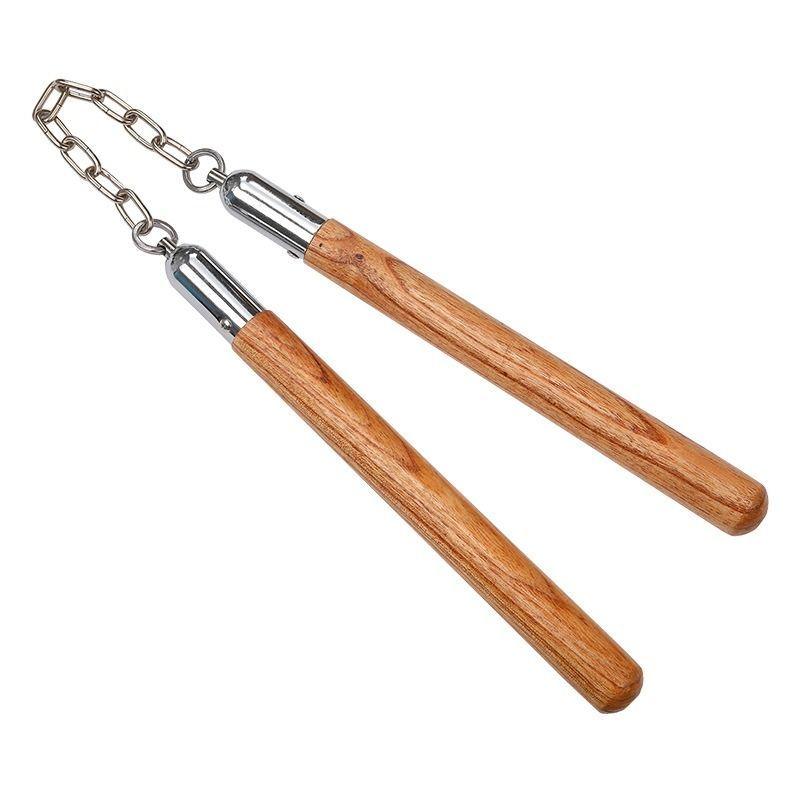 Nunchakus De Madera Artes Marciales Prácticas-2