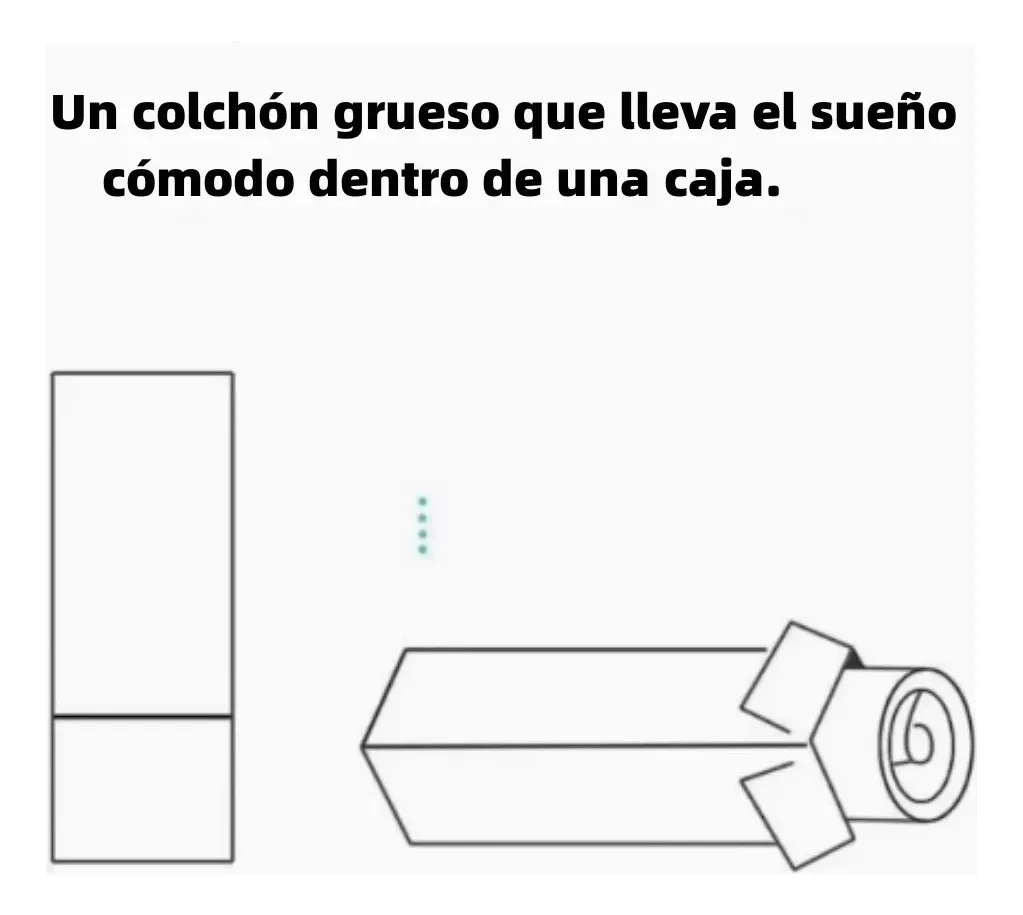 Colchón De Dos Lados 180×200×20 cm Blanco--3