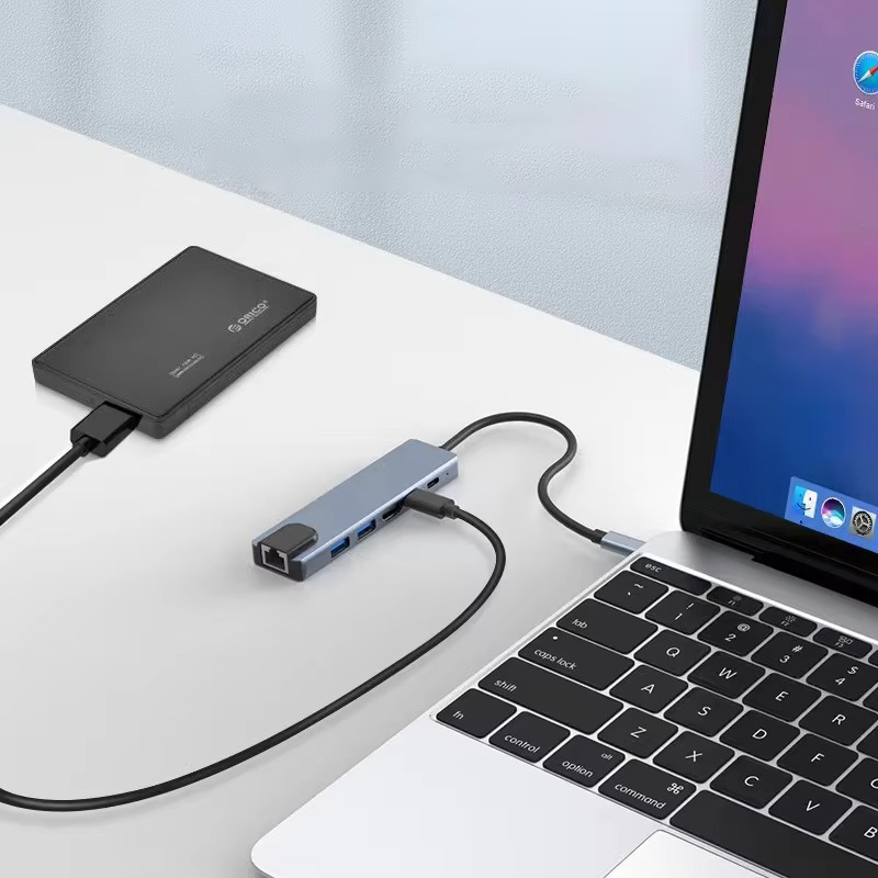 Hub HDMI Adaptador Multipuerto 6 en 1 Para Macbook Windows-2