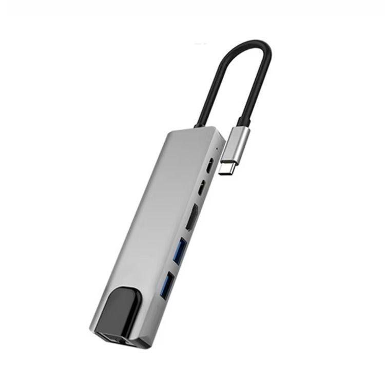 Hub HDMI Adaptador Multipuerto 6 en 1 Para Macbook Windows-5