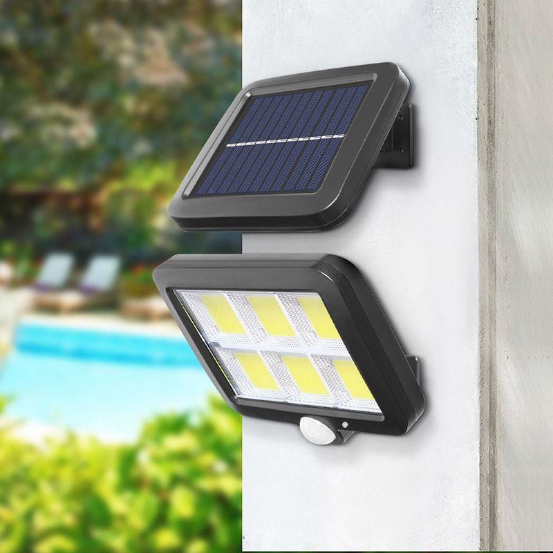 Lámpara pared Luces de la calle Lámparas Solar Exteriores Con Sensor-4