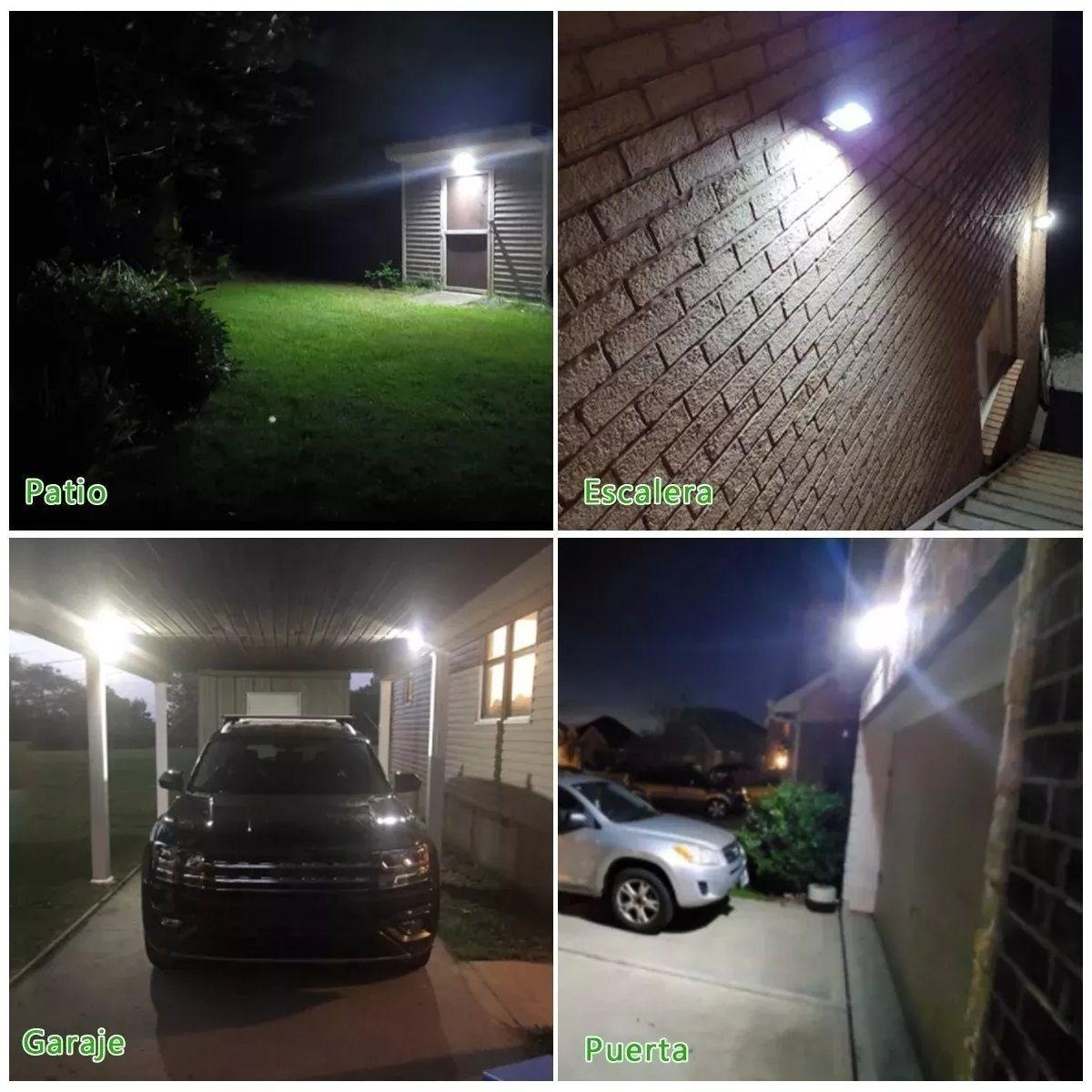 Lámpara pared Luces de la calle Lámparas Solar Exteriores Con Sensor-6