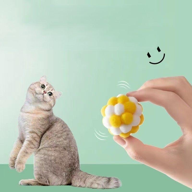 Set 6 Juguetes para gatos Con campana juguetes para mascotas-5