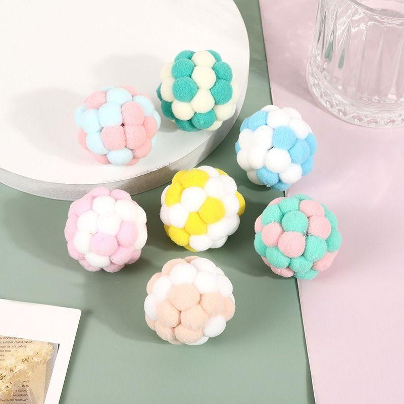 Set 6 Juguetes para gatos Con campana juguetes para mascotas-7