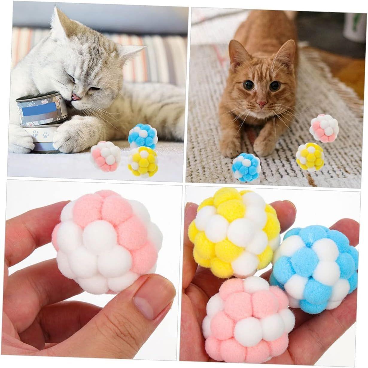 Set 6 Juguetes para gatos Con campana juguetes para mascotas-7
