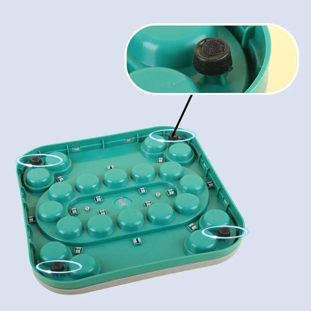 Alimentador Juguetes para mascotas gris 24cm× 24cm-3