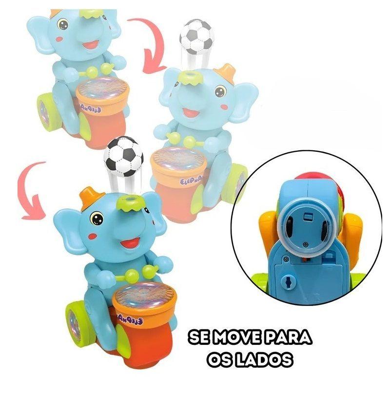 juguetes acrobático elefante bebé Con luces y música-2