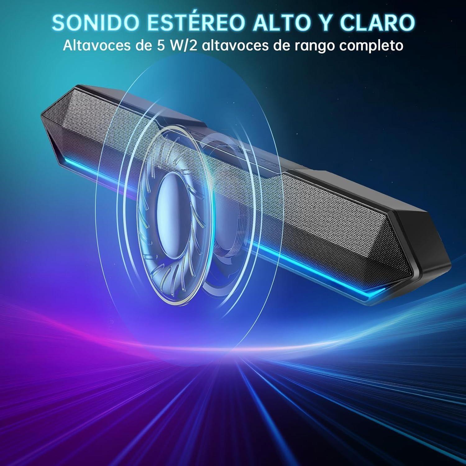 Bocina Subwoofer Altavoz Portátil Bluetooth 5.3 Micrófono-2