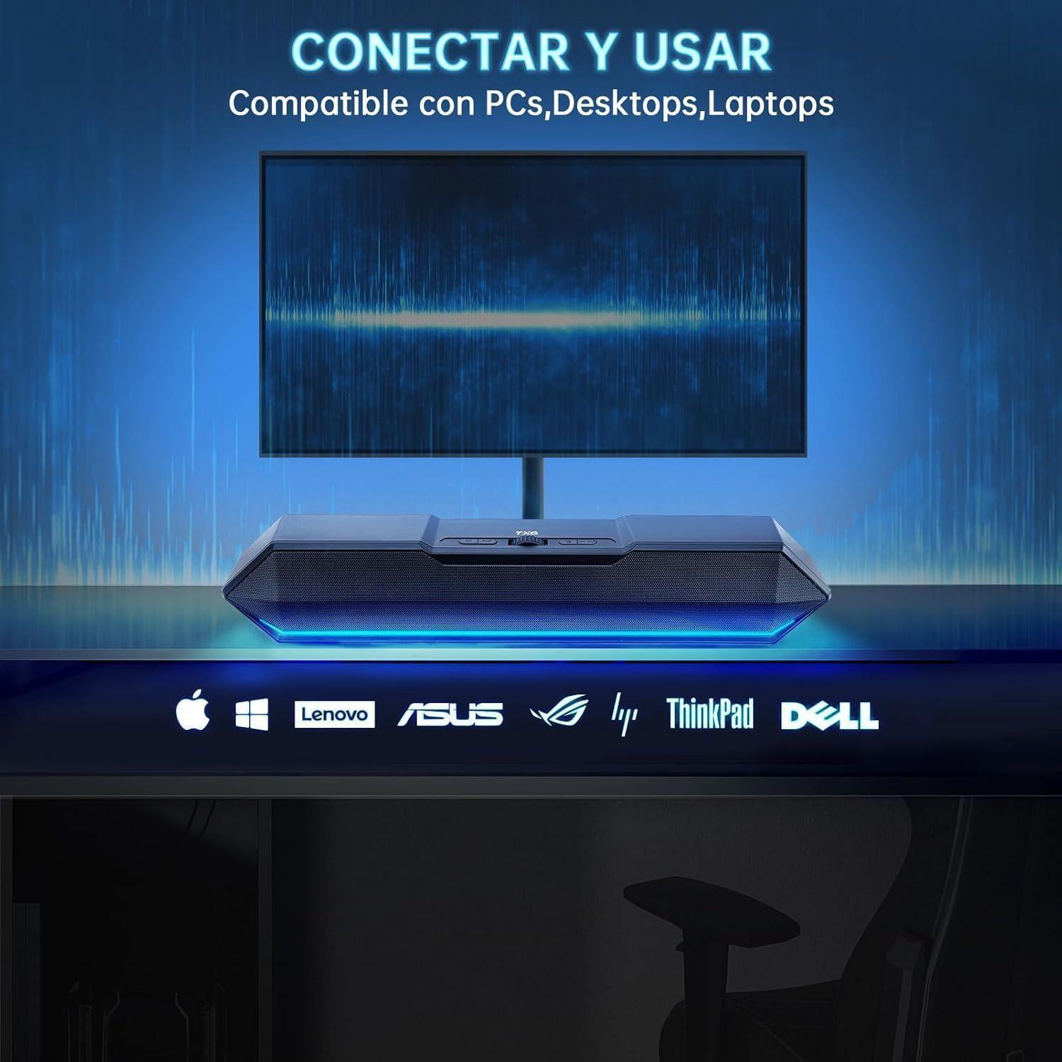 Bocina Subwoofer Altavoz Portátil Bluetooth 5.3 Micrófono-4