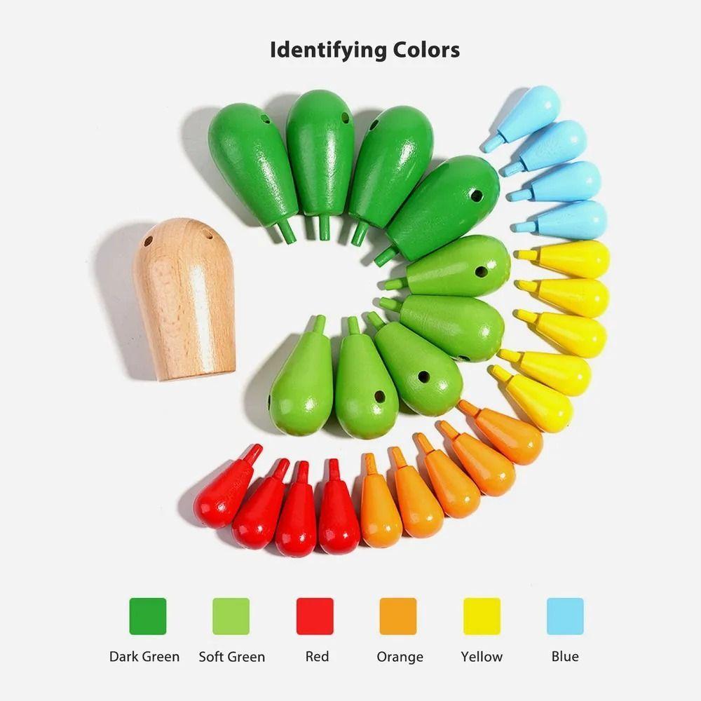 cactus madera bloques de construcción educacional  juguetes-4