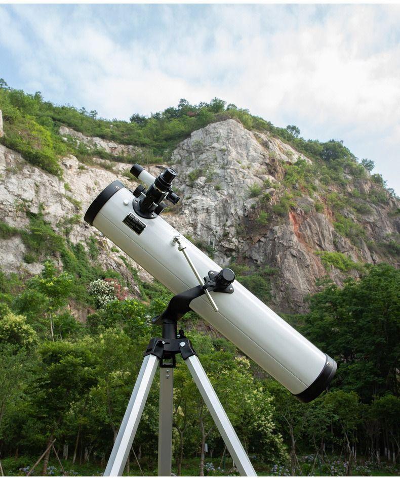 Telescopio Astronómico Con Trípode y Soporte Para Teléfono 35X A 525X-6