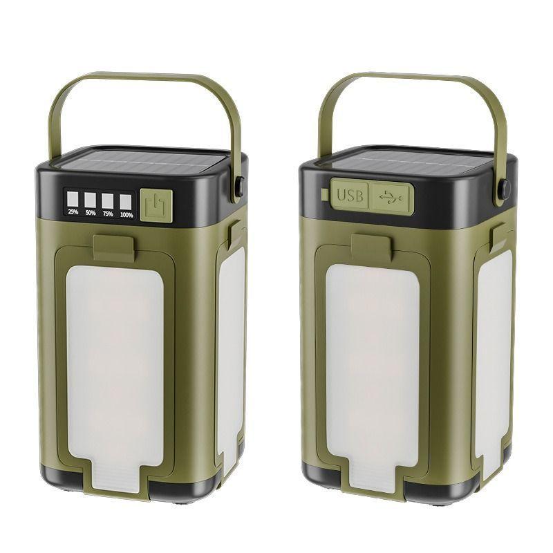 Linterna de camping kit Solar De Camping Luz Emergencia Usb-2