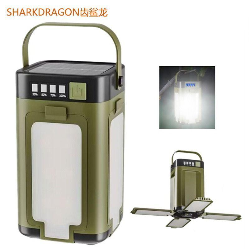 Linterna de camping kit Solar De Camping Luz Emergencia Usb-5
