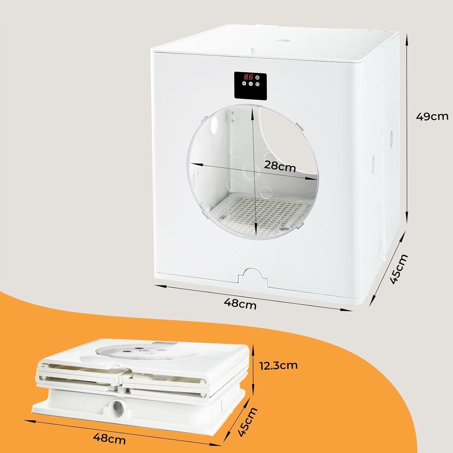 Pet Secadora inteligente plegable cronometrado para mascotas-2