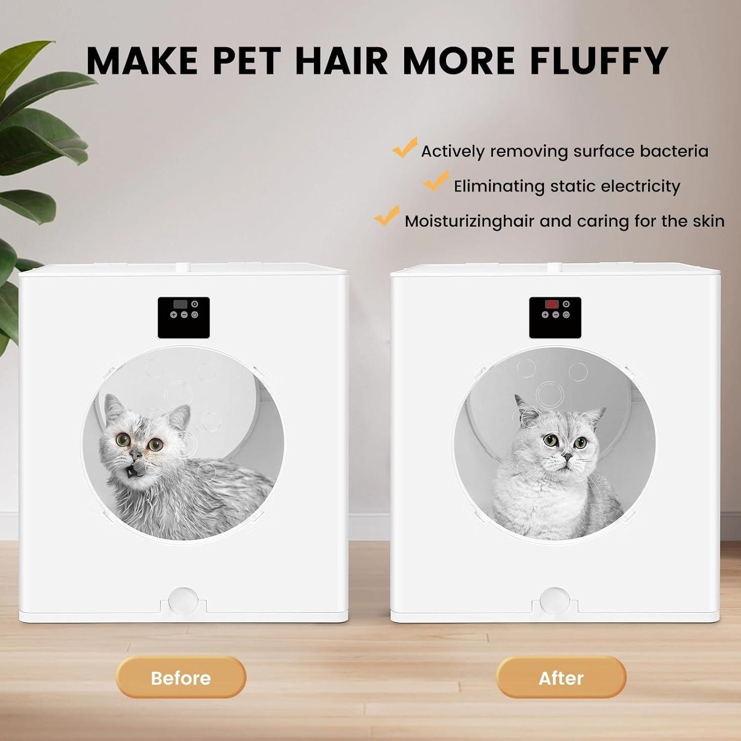 Pet Secadora inteligente plegable cronometrado para mascotas-7