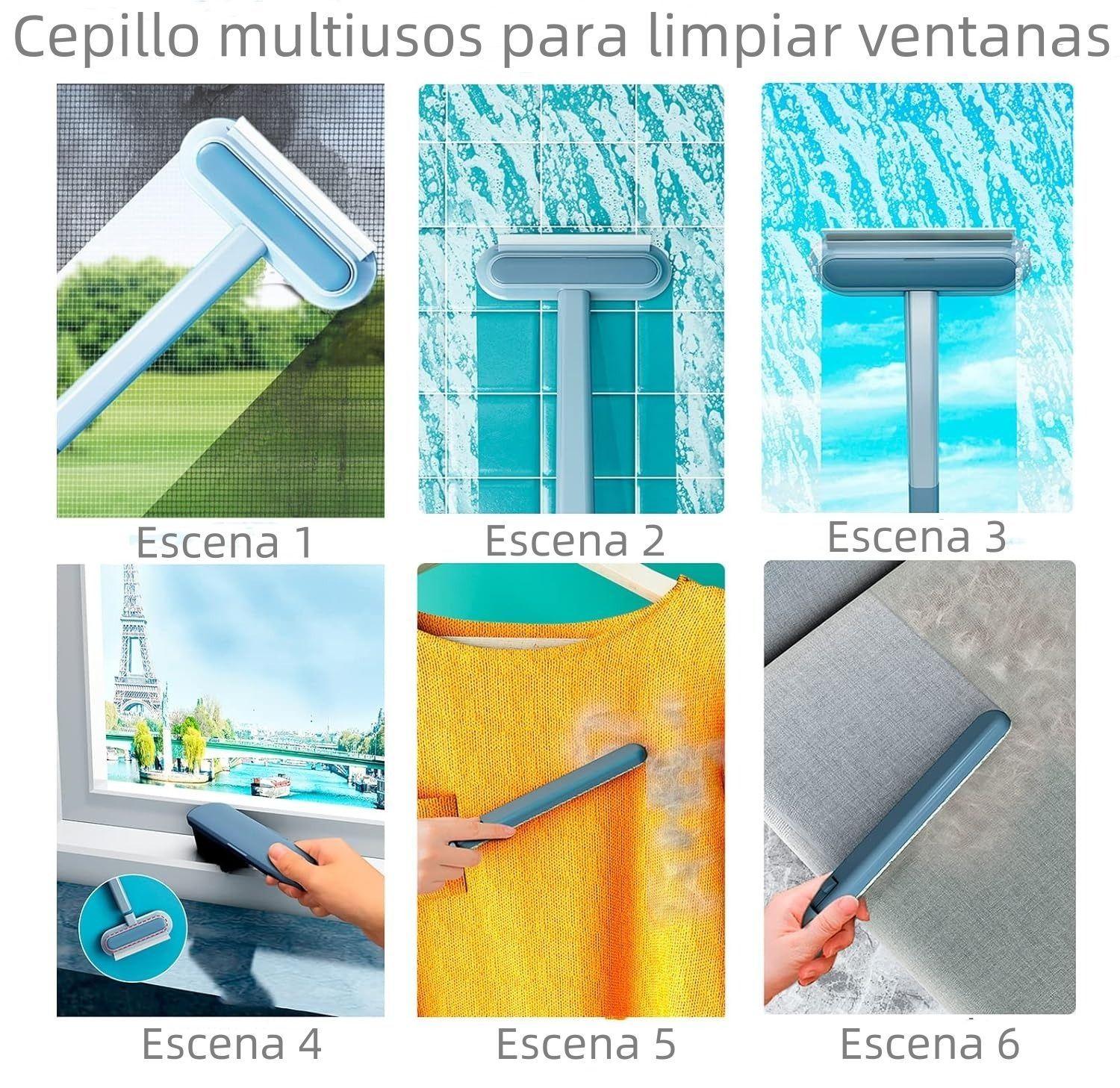 Cepillos de limpieza mascota del cabello con dos pinceles-7