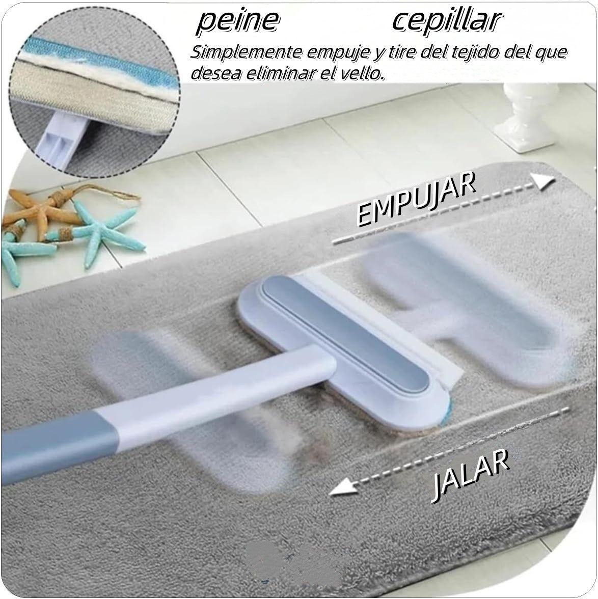 Cepillos de limpieza mascota del cabello con dos pinceles-3