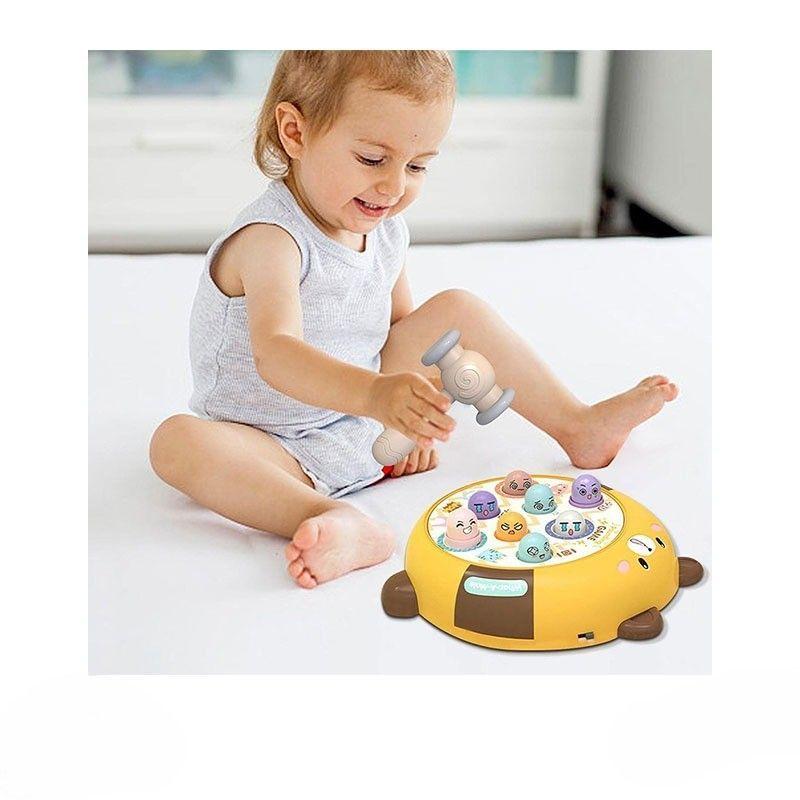 juguete para golpear un topo Con luces y música educacional-4