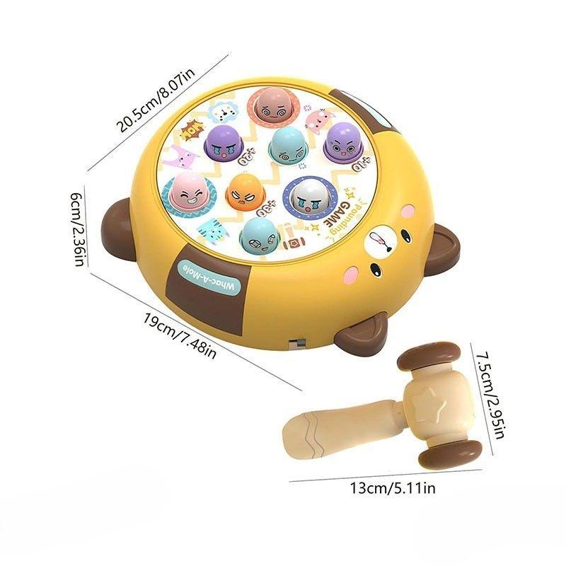 juguete para golpear un topo Con luces y música educacional-5