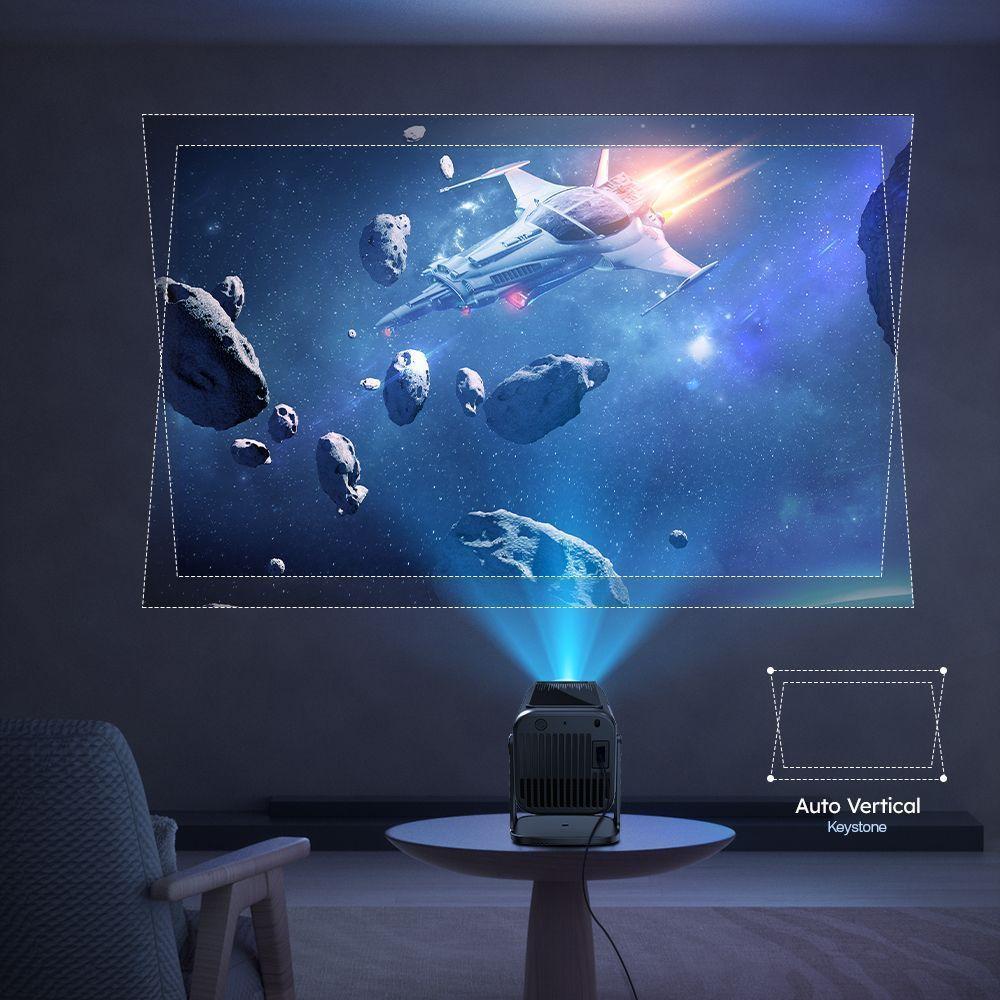 Proyector V1 300 ANSI 1080P USB HDMI WIFI-4