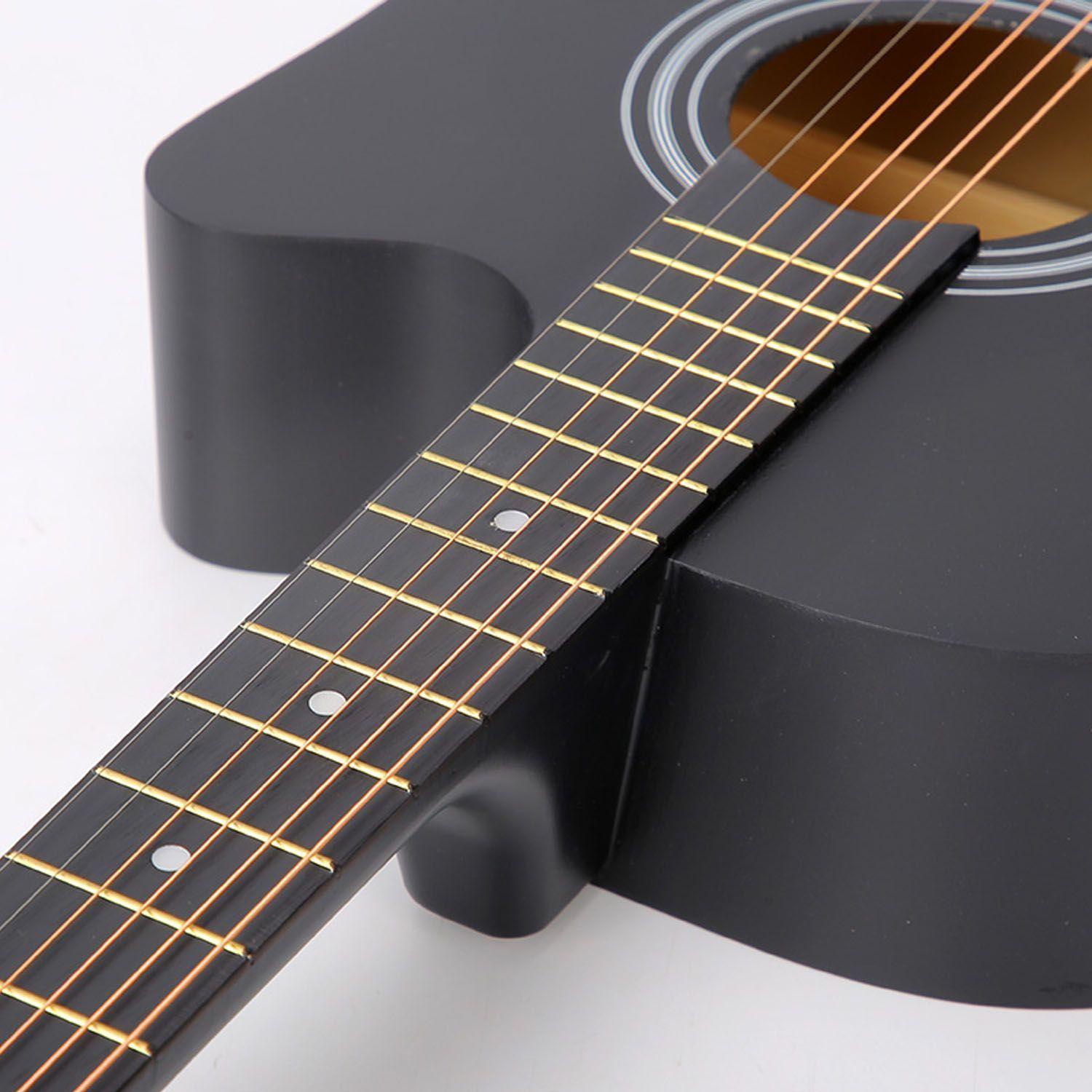 	 Paquete de guitarra acústica para principiantes de 38 pulgadas-7