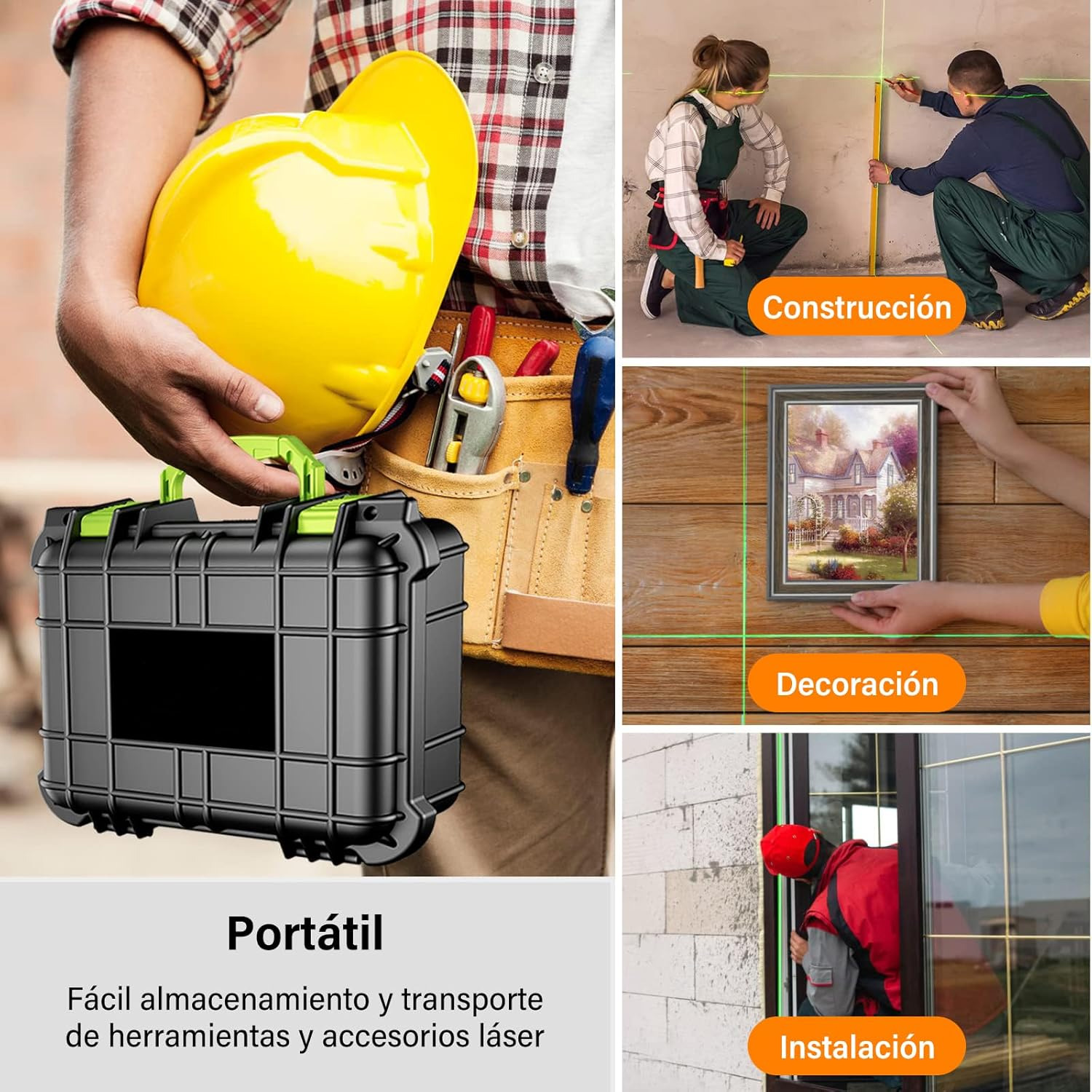 Nivel Láser De 16 Líneas Con Autonivelacion 2 Baterias-7