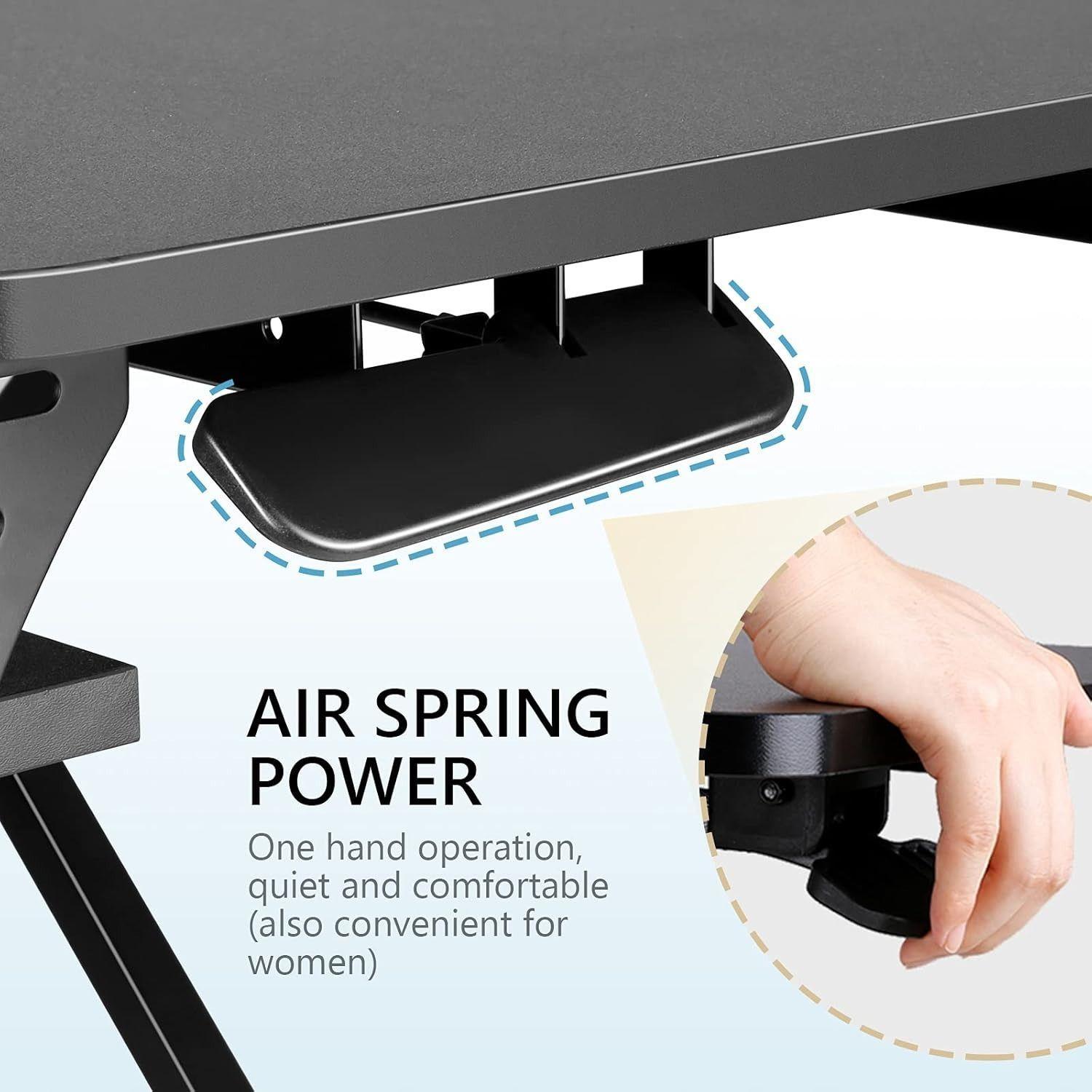 Escritorio De Ordenador Elevado Altura Regulable-6