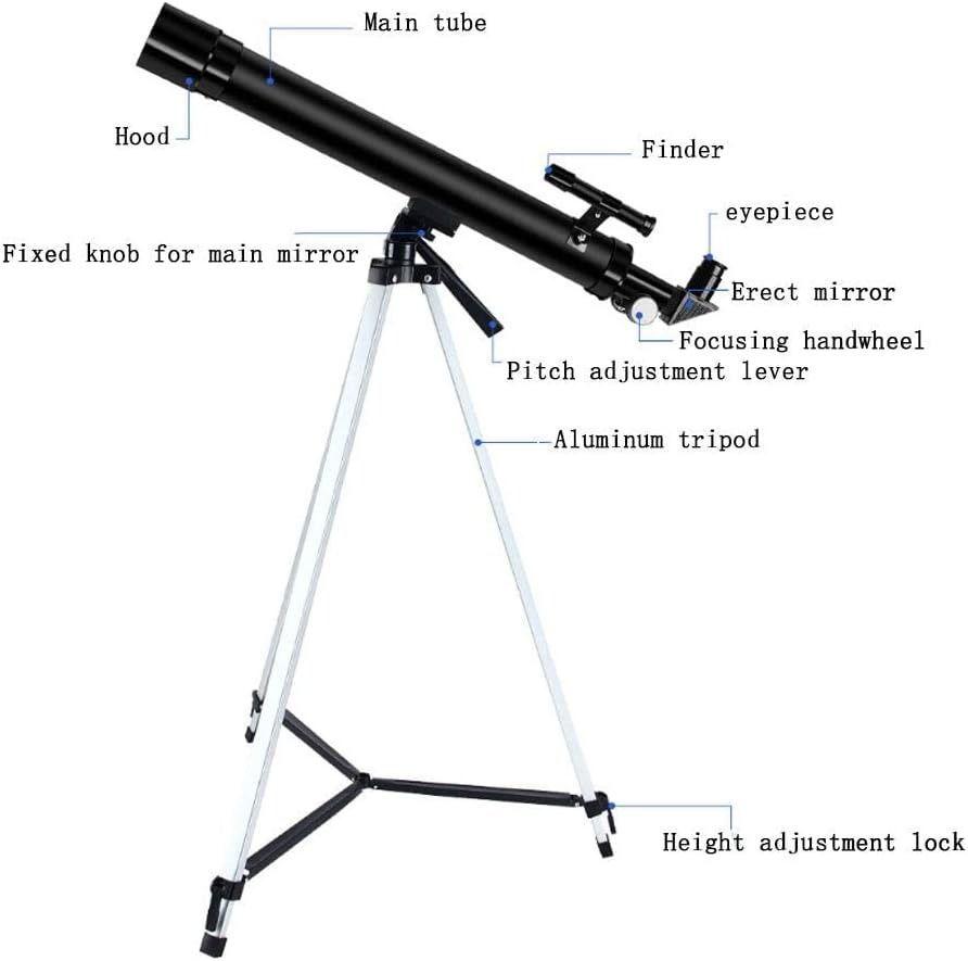 Telescopio Astronómico Profesional  600mm50mm Negro-6