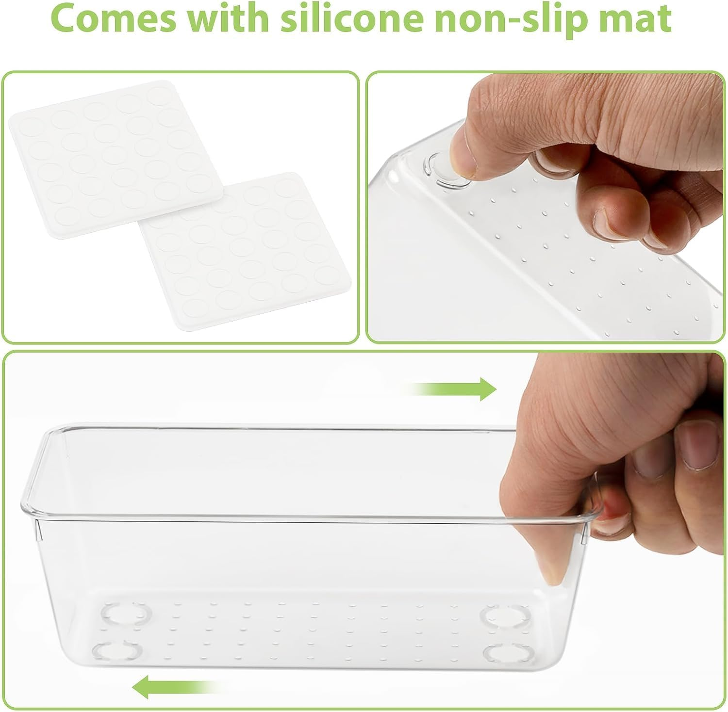 25 Piezas Caja De Almacenamiento De Cocina Transparente-2