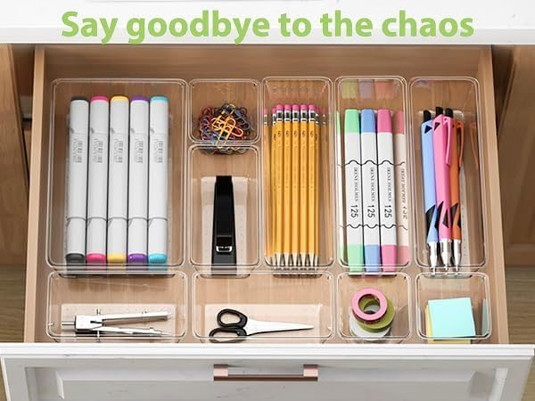 25 Piezas Caja De Almacenamiento De Cocina Transparente-4