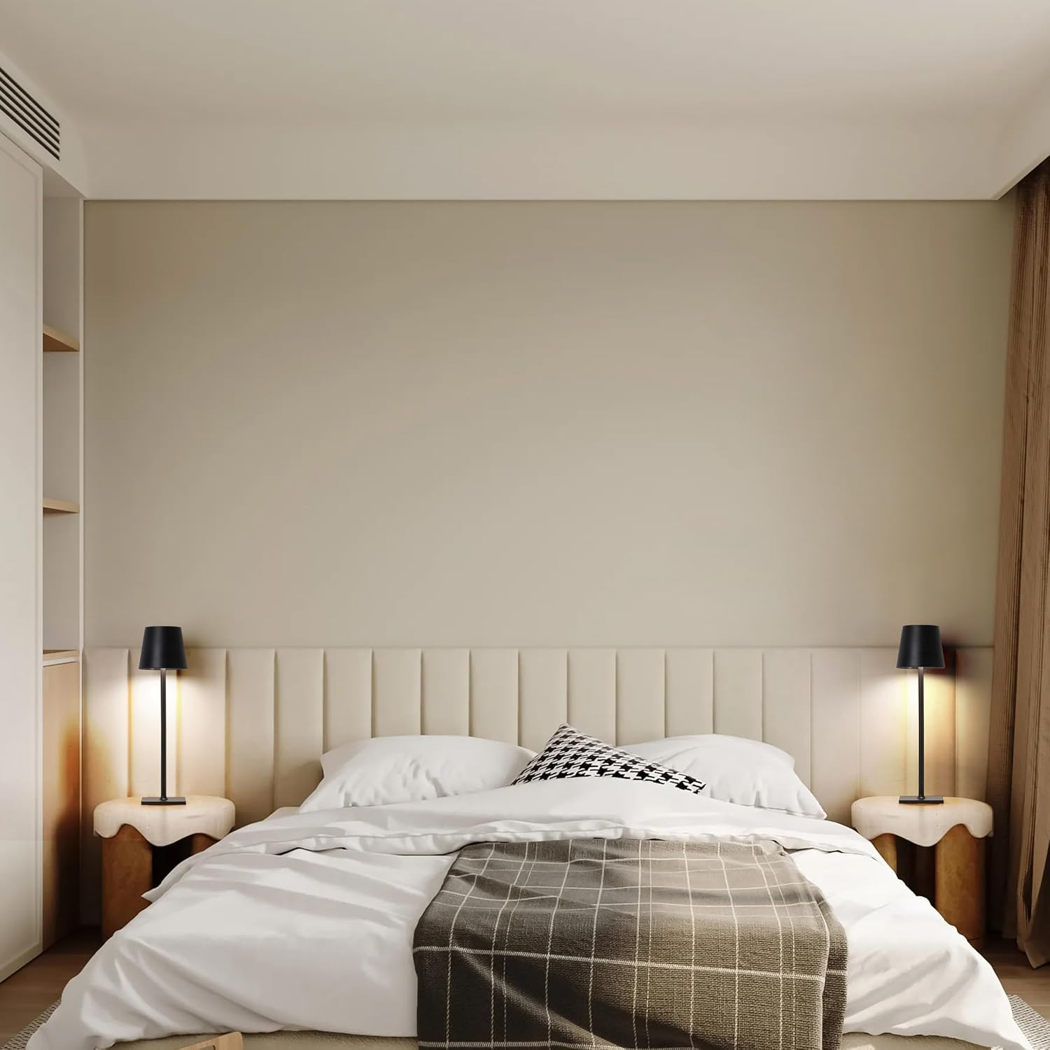 Lámpara de escritorio LED Lámpara táctil inalámbrica recargable-2