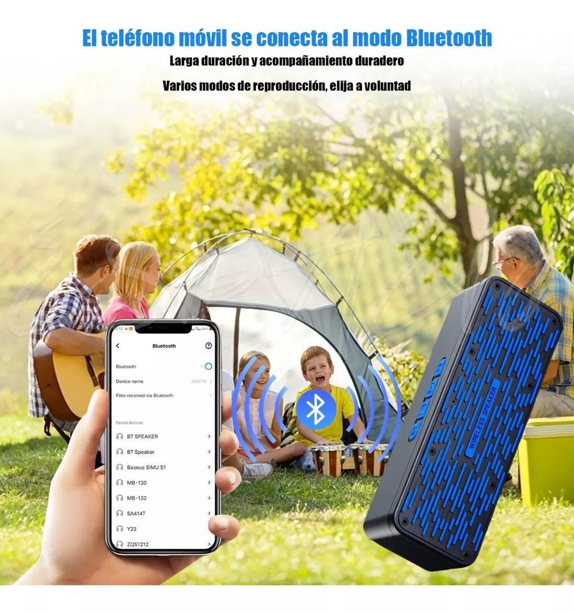 Parlantes PortÃtil Bluetooth Altavoz inalámbrico S20-2