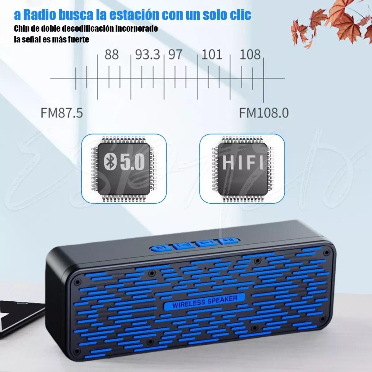 Parlantes PortÃtil Bluetooth Altavoz inalámbrico S20-3