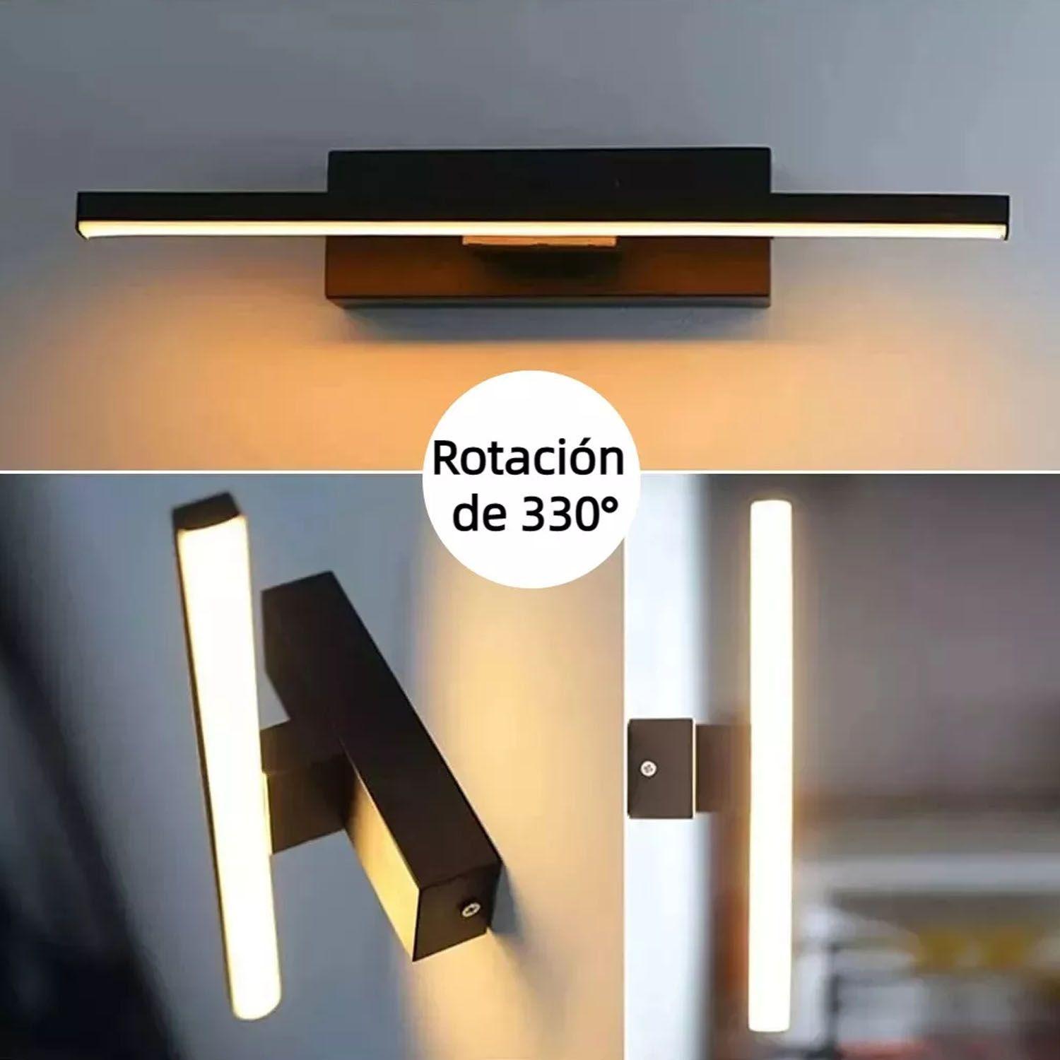 Lámpara Arbotante Espejo Dormitorio Pared Baño Luz Led 30cm-2