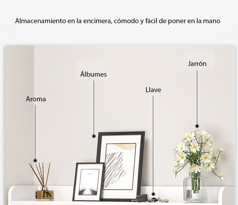 Mueble Zapatero de Cubo Basculante Ultrafino-6