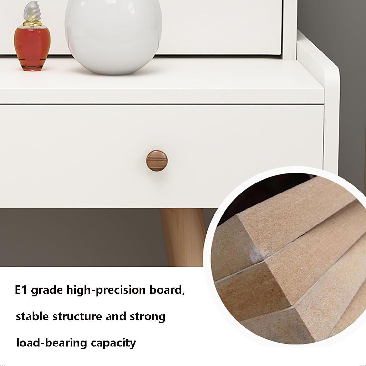 Espejo Escritorio Vanity Con Taburete-4