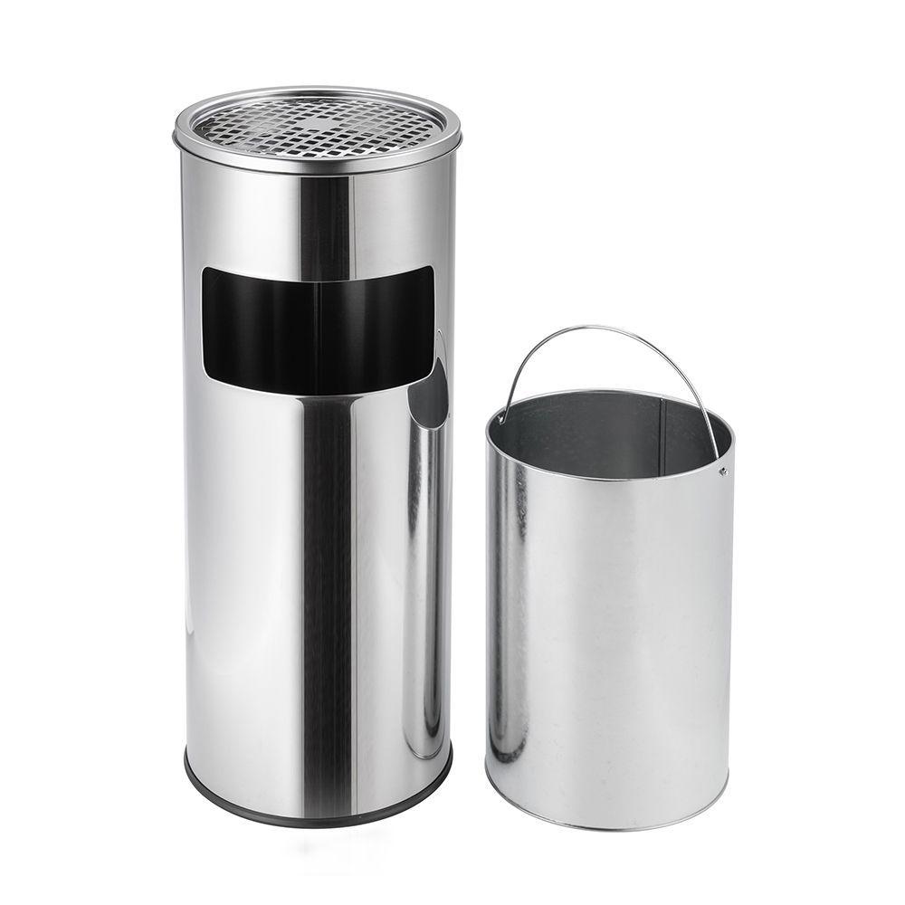 BASURERO CENICERO ACERO INOXIDABLE 18 L SOIN-2