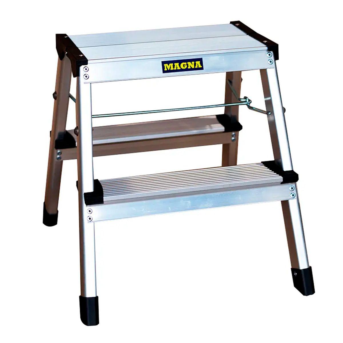 Piso Escalera Plegable 2p Aluminio MAGNA-0