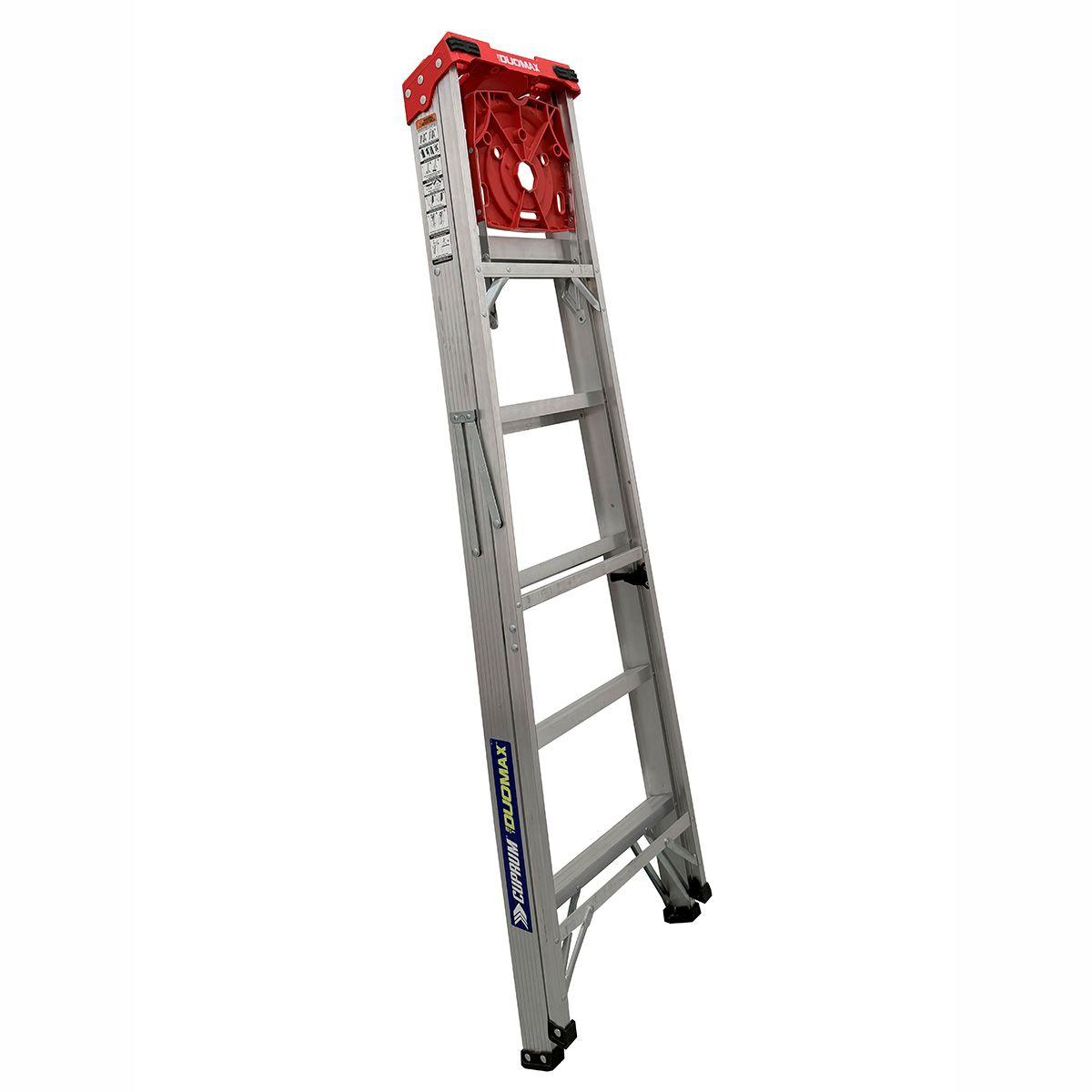 Escalera Tijera de Aluminio 2.13m DUOMAX-2