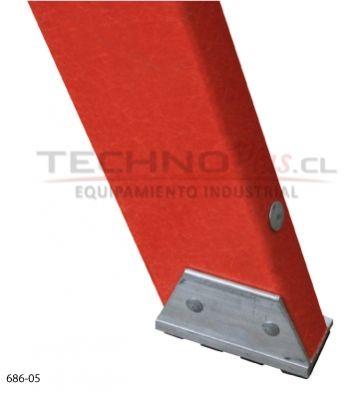 Escalera Fibra de Vidrio 10P con Tapa Pro Top CUPRUM-3