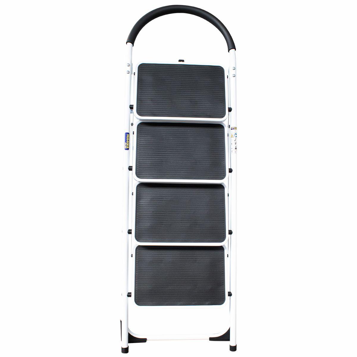Piso Escalera Plegable de Acero 4 Peldaños - 150 KG-2
