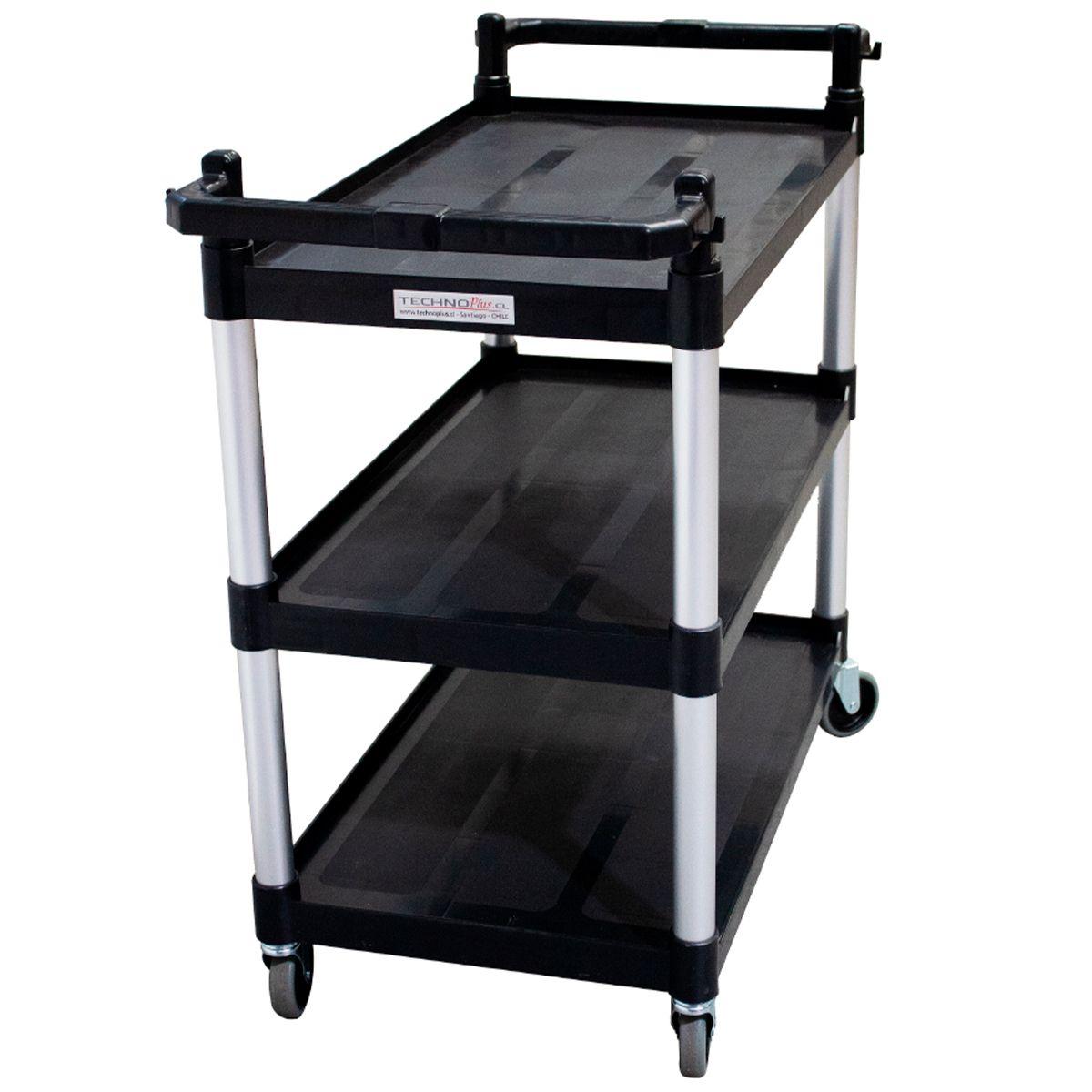 Carro Servicio Multiuso 3 Bandejas 85Kg Soin-2