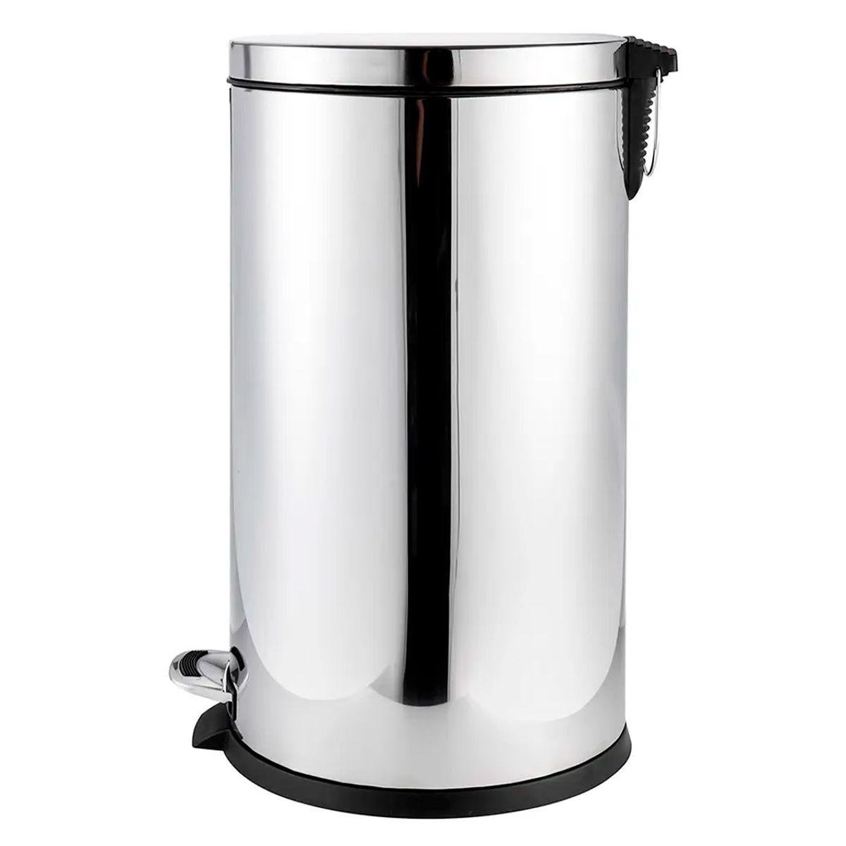 Basurero de Acero Inoxidable Cierre Suave 40L-2