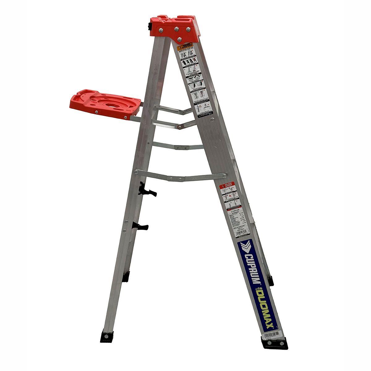Escalera de Aluminio Tijera 1.22m DUOMAX-6