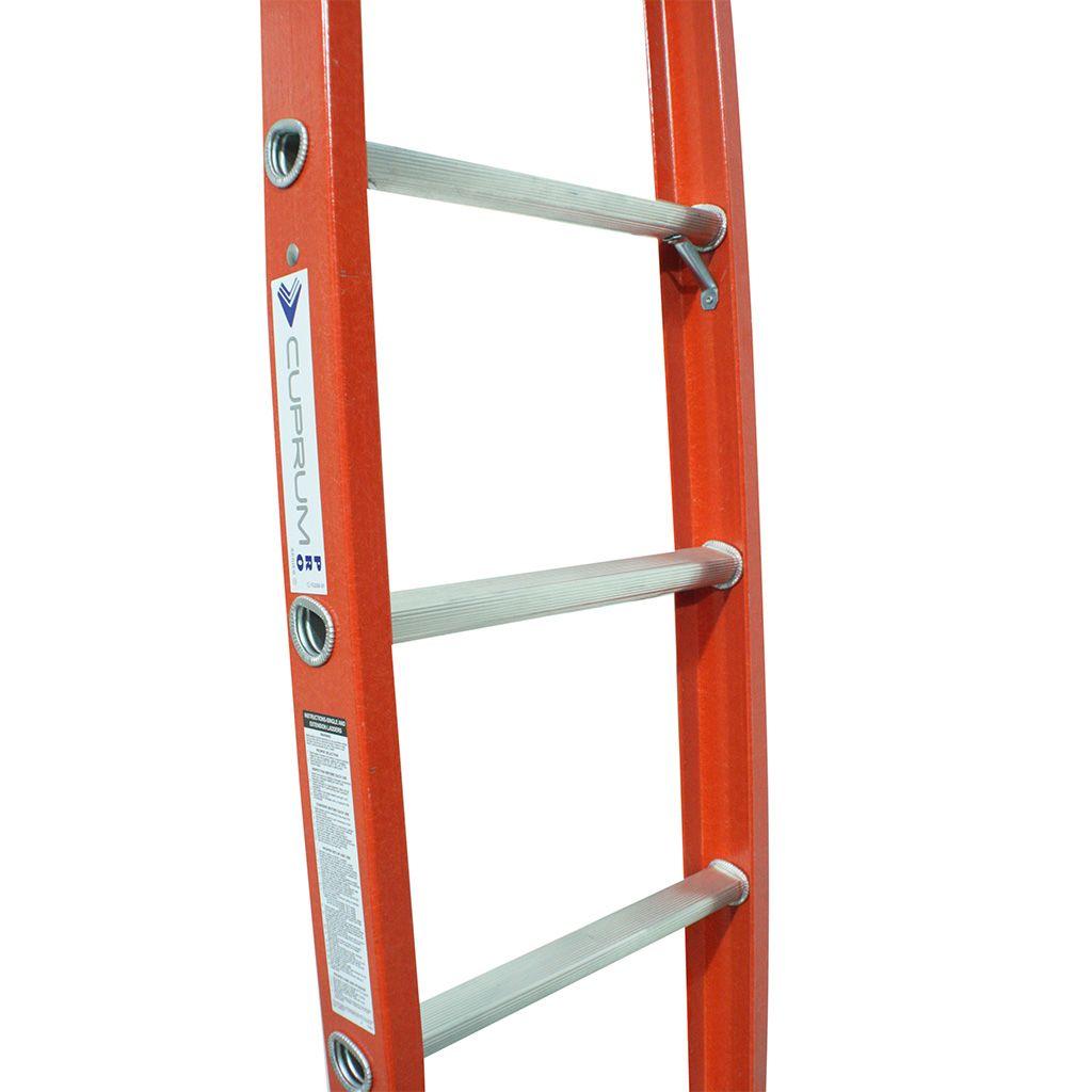 Escalera fibra vidrio recta 3.2 M CUPRUM-2