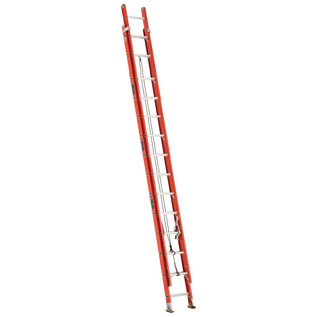 Escalera telescópica fibra de vidrio 28 peldaños Cuprum-0
